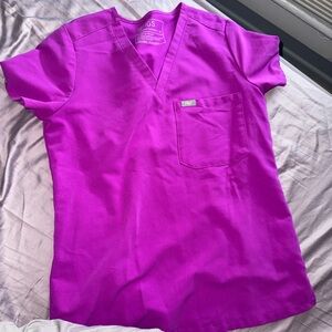 Purple Scrub Top